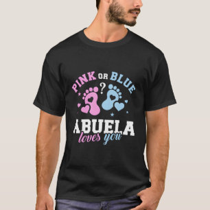Camiseta Abuela de género revela abuso