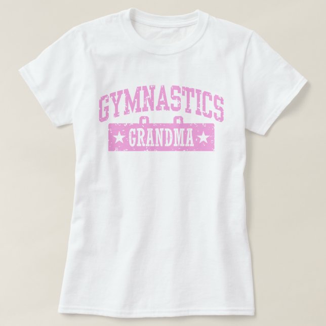 Camiseta Abuela de gimnasia (Diseño del anverso)