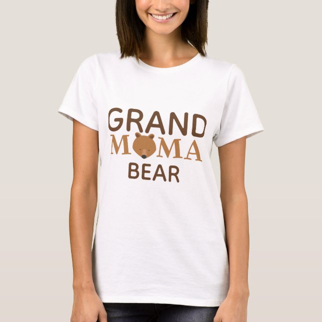 Camiseta Abuela de Grand Mama Bear (Anverso)