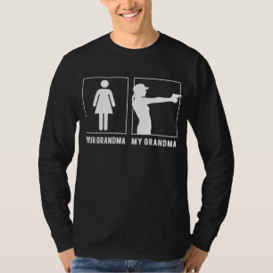 Camiseta Abuela de Gun-Totin - Divertido Entusiast Tee<b