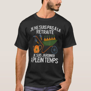 Camiseta Abuela de jubilación de mujeres para jardín de pol