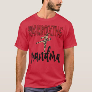 Camiseta Abuela De Kickboxing De Una Abuela De Kickboxer T-