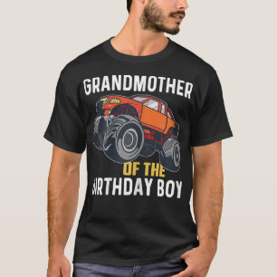 Camiseta Abuela de la abuela del niño de cumpleaños Monster