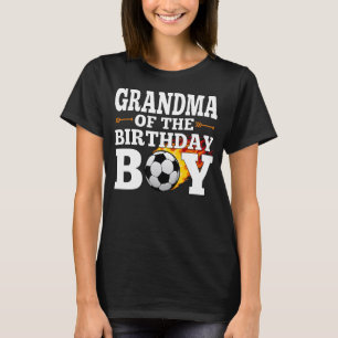Camiseta Abuela de la familia Birthday Boy Soccer