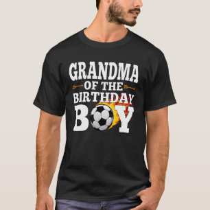 Camiseta Abuela de la familia Birthday Boy Soccer