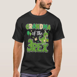 Camiseta Abuela De La Familia De Dinosaurios De Cumpleaños 