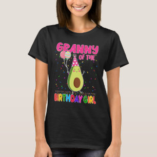 Camiseta Abuela De La Familia Temática Del Chica De Cumplea