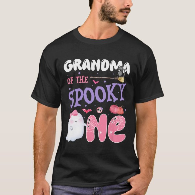 Camiseta Abuela De La Famosa Primera Halloween De Cumpleaño (Anverso)