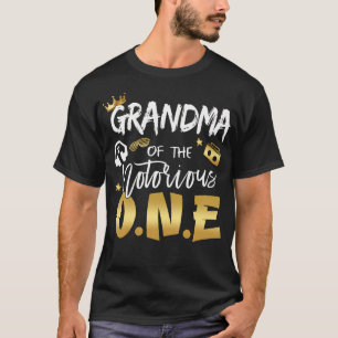 Camiseta Abuela De La Notoria Escuela De Primer Cumpleaños