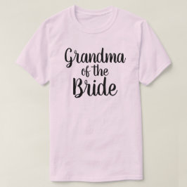 Camiseta Abuela de la novia
