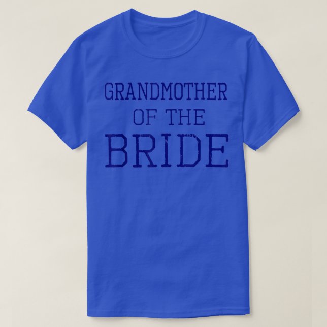 Camiseta Abuela de la novia - Boda coordinador Pa (Diseño del anverso)