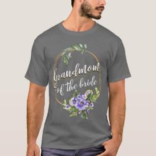Camiseta Abuela de la Novia Boda Ducha Nupcial Abuela