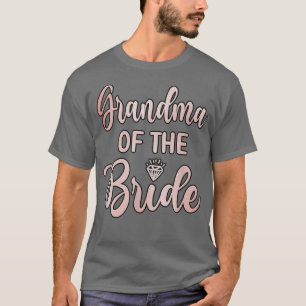 Camiseta Abuela de la novia, ducha de boda, día de la boda