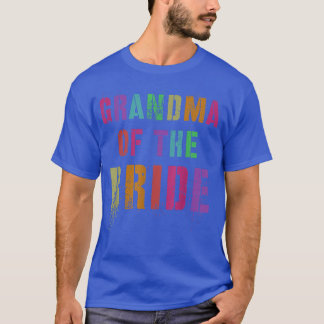 Camiseta ABUELA DE LA NOVIA Grupo de Boda Abuela Familia Fr