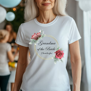 Camiseta Abuela de la novia - La amé primero