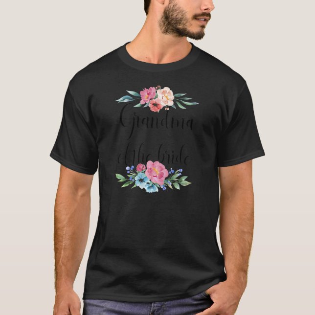 Camiseta Abuela De La Novia Para La Boda Ele (Anverso)