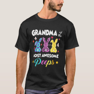 Camiseta Abuela De Los Bunnies Más Alegres Cute Gnome Hap