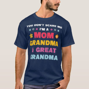 Camiseta Abuela de mamá y abuela grande 