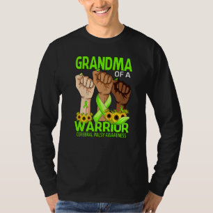 Camiseta Abuela De Mano De Un Guerrero Concienciación Sobre