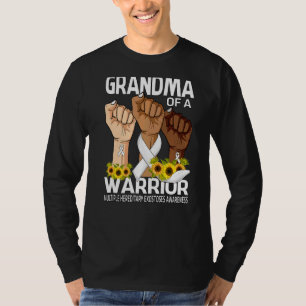 Camiseta Abuela De Mano De Un Guerrero Múltiples Exos Hered