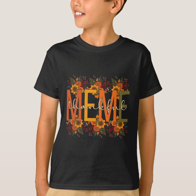 Camiseta Abuela de Meme de Agradecimiento Abuela Meme de Ac (Anverso)