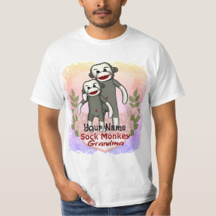 Camiseta Abuela de mono de media luna