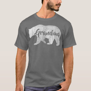 Camiseta Abuela de mujer con té al aire libre para la famil