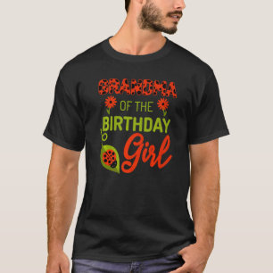 Camiseta Abuela De Nacimiento De Mariquita De La Chica De C