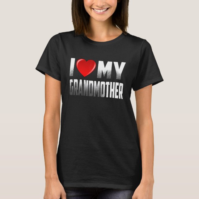Camiseta Abuela De Nietos Que Amo A Mi Abuela (Anverso)