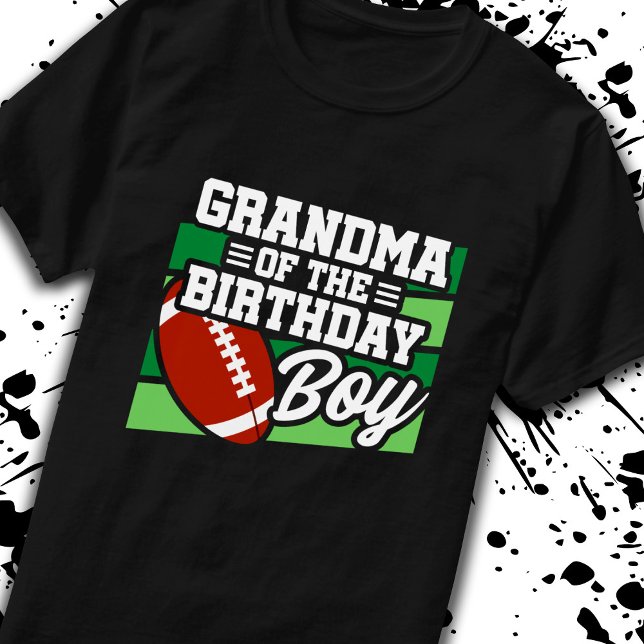 Camiseta Abuela de niño de cumpleaños Abuela de fútbol (Subido por el creador)