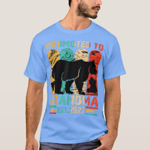 Camiseta Abuela De Oso Vintage Promocionada A La Abuela Est