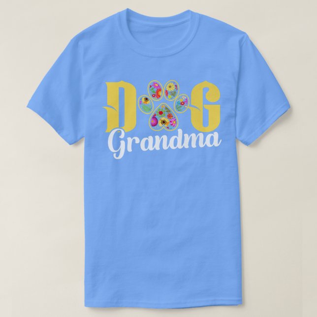 Camiseta Abuela de perro  (Diseño del anverso)