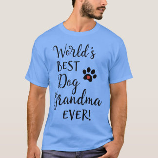 Camiseta Abuela de perro: regalo de abuela de perro