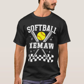 Camiseta Abuela de Sóftbol de una Jugadora de Sóftbol Abuel