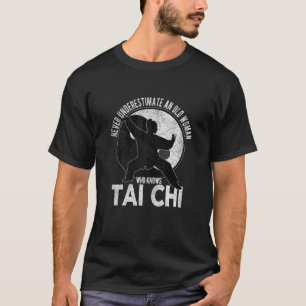 Camiseta Abuela de Tai Chi Yin Yang Artes Marciales Taiji R
