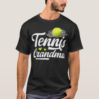 Camiseta Abuela De Tenista De Una Tenista Abuela Tenis
