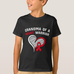 Camiseta Abuela De Un Guerrero Del Corazón Concienciación S
