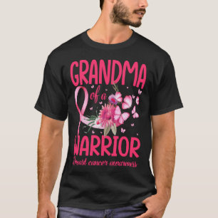 Camiseta abuela de un guerrero que toma conciencia del cánc