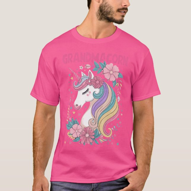 Camiseta Abuela de Unicorn (Anverso)