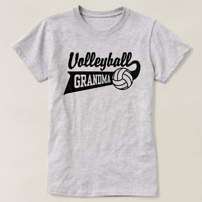 Camiseta Abuela de voleibol (Diseño del anverso)