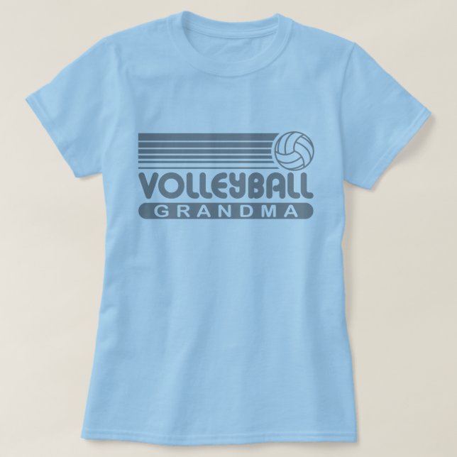 Camiseta Abuela de voleibol (Diseño del anverso)