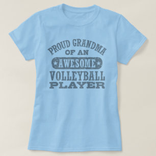 Camiseta Abuela de voleibol orgullosa
