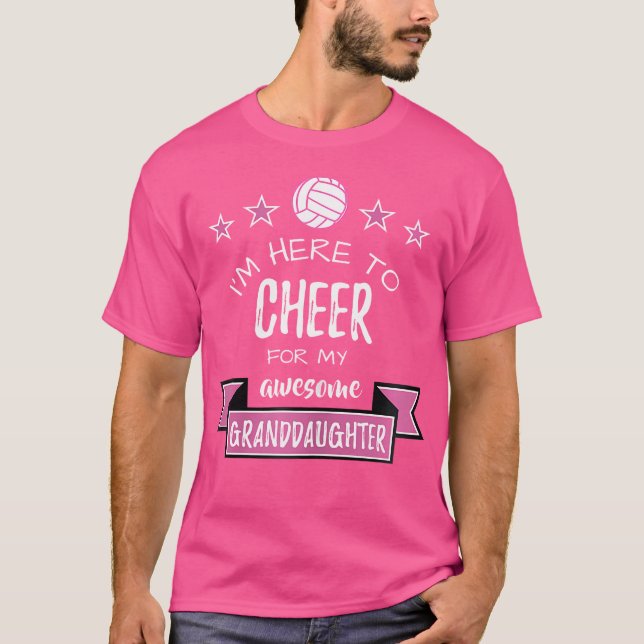 Camiseta Abuela de voleibol orgullosa (Anverso)