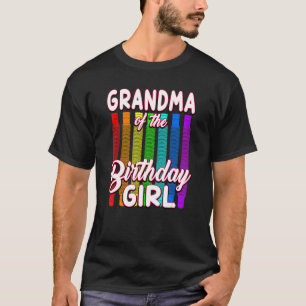 Camiseta Abuela de You Tube pop de cumpleaños del Chica de 