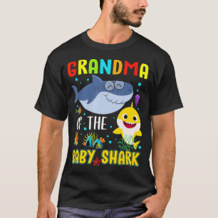 Camiseta Abuela Del Bebé Tiburón