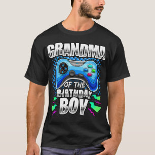 Camiseta Abuela del Bi de videojuego de cumpleaños