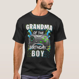 Camiseta Abuela del Bi de videojuego de cumpleaños