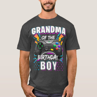 Camiseta Abuela del Bi de videojuego de cumpleaños