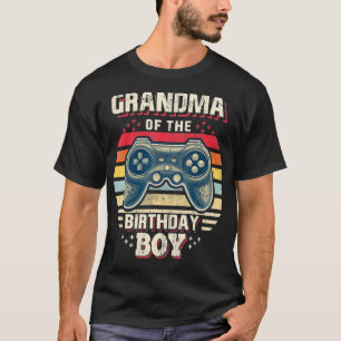 Camiseta Abuela del Bi de videojuego de cumpleaños