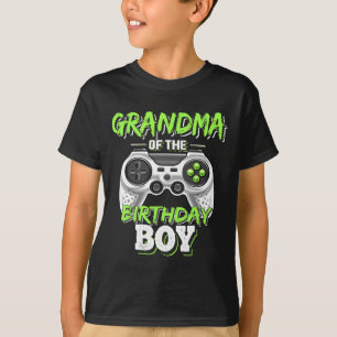 Camiseta Abuela Del Bi De Videojuego De Cumpleaños